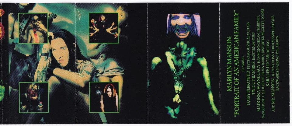 Кассетная лента Marilyn Manson Portrait Of An American Family 1994 - Изображение 3 из 4