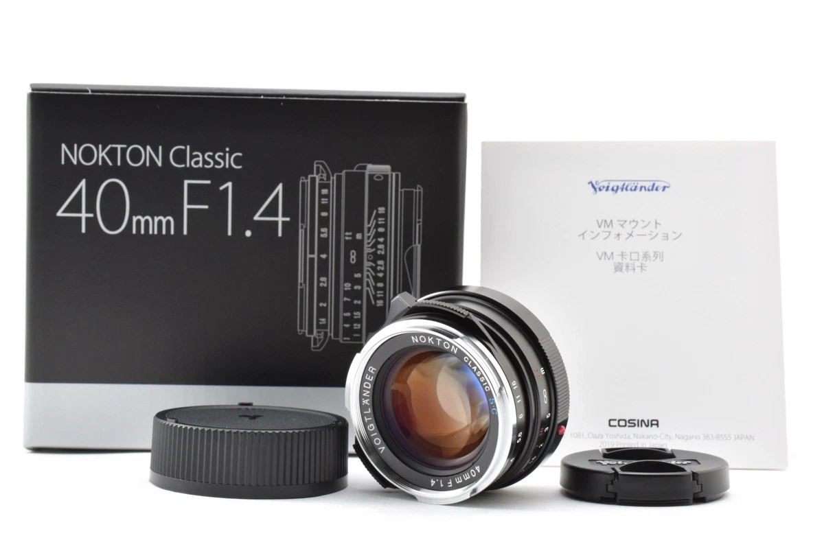 25+ Voigtländer f/1.4 Lenses 40mm Focal for sale | Updated Oct 2026