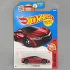 2016 Hot Wheels ‘17 Acura NSX Metallic Red Then And Now 8/10 First Release