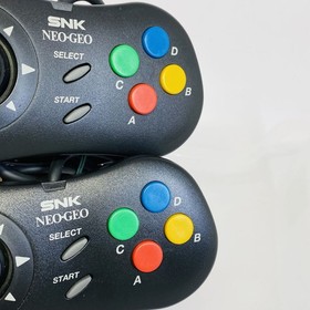 Neo Geo CD System SNK NeoGeo Console Controllers AC AV Box Japan Import CIB