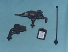 G.I. GI JOE gijoe CHECK POINT ALPHA PARTS LOT clipboard antenna camera FREE SHIP