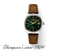 Seiko  Presage Cocktail Time SRPE45 Green Dial 50M WATER RESISTANCE