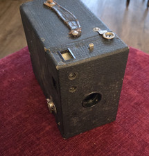 Eastman Kodak No. 116 Black Vintage Box Camera Made in USA Classic Collectible