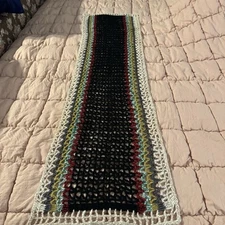 Homemade Afghan Table Runner