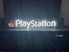 Vintage Official Sony PlayStation Neon Retail Store Display Sign 1998 PS1 Rare