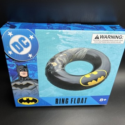 Batman 40'' Inflatable Pool Ring Float for Pool, Beach, Lake Water Play, Ages 8+