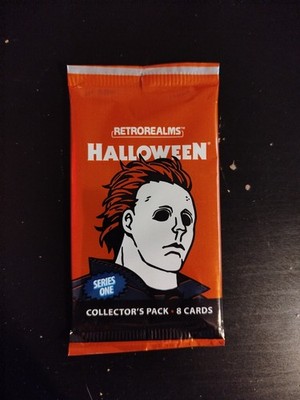 RetroRealms Halloween Trading Card Collector s Pack - 8 Cards - Series One