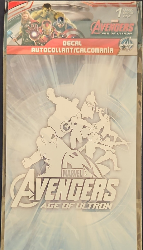 Marvel Avengers Age of Ultron Original Movie Decal Collectible for Movies Fans