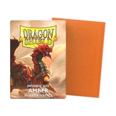 Arcane Tinmen ApS Dragon Shield: Japanese Matte - Amber (60)