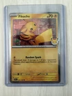 Pikachu 051/162 MASSIVE HEAD SWIRL 🌀 | Pokemon Day 30th Anniversary Cosmos Holo
