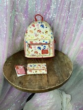 Loungefly Strawberry Shortcake Pies Backpack  Wallet NWT