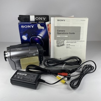 Sony Digital 8 HandyCam Camcorder #DCR-TRV280 w/USB Streaming TESTED, SUPERB!
