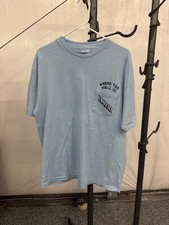 Vintage Hanes Beefy-T Imnaha Oregon Shirt - XL - Light Blue - Made in USA