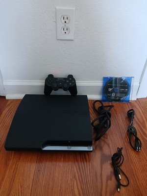 Sony PlayStation 3 PS3 Slim CECH-2501A 160GB Console Bundle + OEM Controller