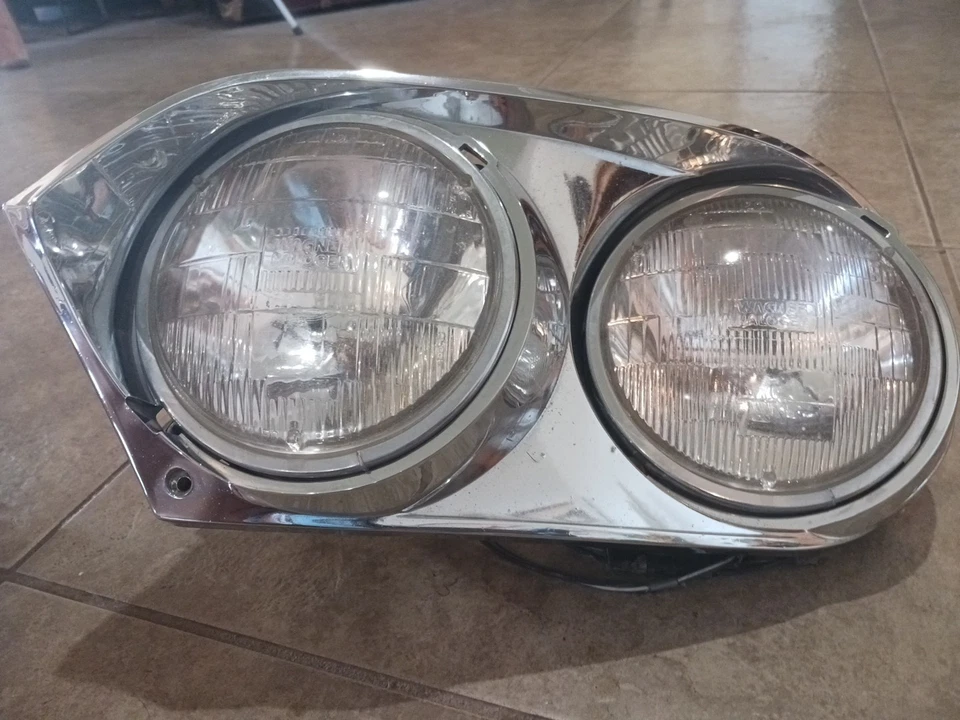 1975-1996 Jaguar XJS Right & Left Headlight Assembly Conversion Kit - Image 4 of 4