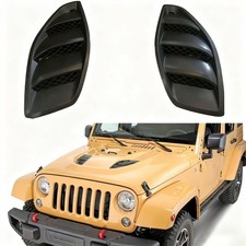 Hood Vent Cover For Jeep Wrangler Jk 2007-2017 Exterior Accessory Upgrade Hood Vent Cover For Jeep Wrangler Jk 2007-2017 Exterior Accessory Upgrade