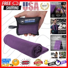 Cooling Towel - Cooling Towels for Neck & Face - Ice Wrap & Sweat Rag for Cam...