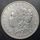 1884 S Morgan Silver Dollar VF+ Very Fine Details Cleaned Key Coin
