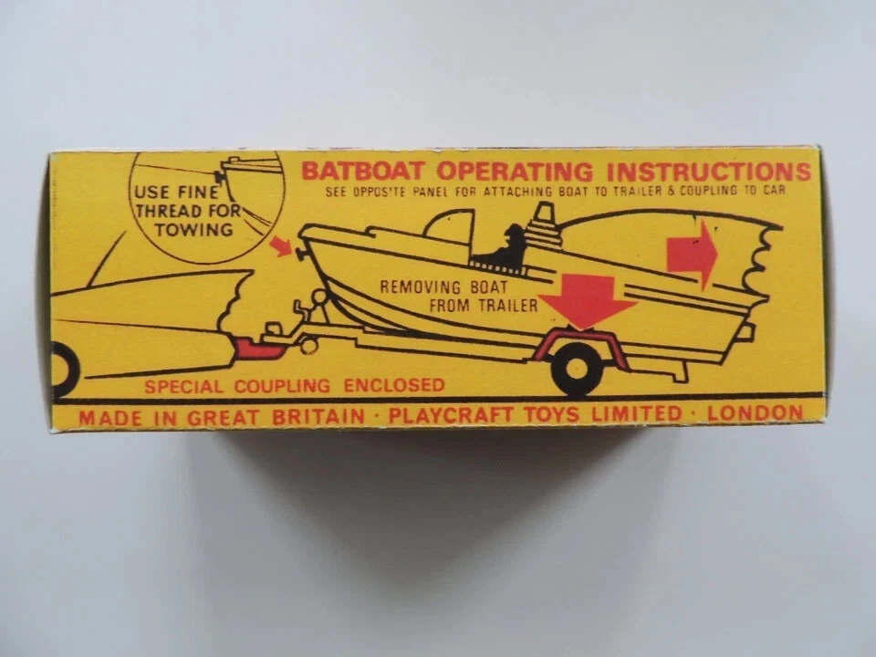 Corgi 267 Batmobile Empty Box Repro - Image 2 of 3