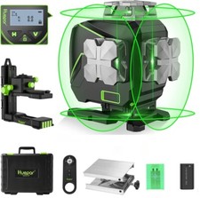 Huepar S04CG 4D Kreuzlinienlaser Mit Halterun...