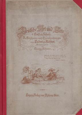 Deutsche Art und Sitte. Ernst und Scherz. In Holzschnitten n. Ori