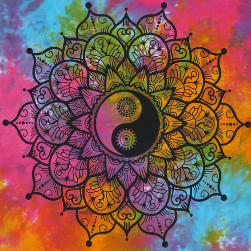 Mandala Tapestry Indian WallHanging Decor Bohemian Hippie Poster Bedspread Throw - Picture 261 of 342