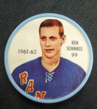 1961-62 Shirriff/Salada Coins Ken Schinkel #99