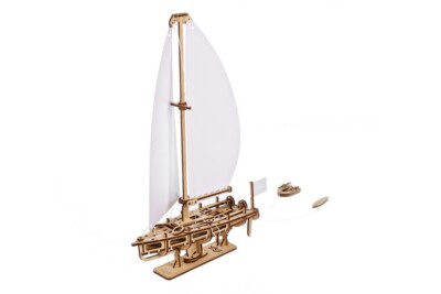 Mechanical UGEARS wooden 3D puzzle Model The Ocean Beauty Yacht Constructor kit