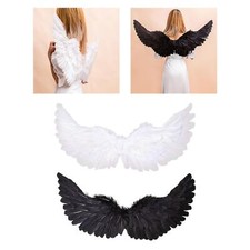 Feather Angel Wing, Adult Costume Accessory Props 3D for Carnival Halloween Men