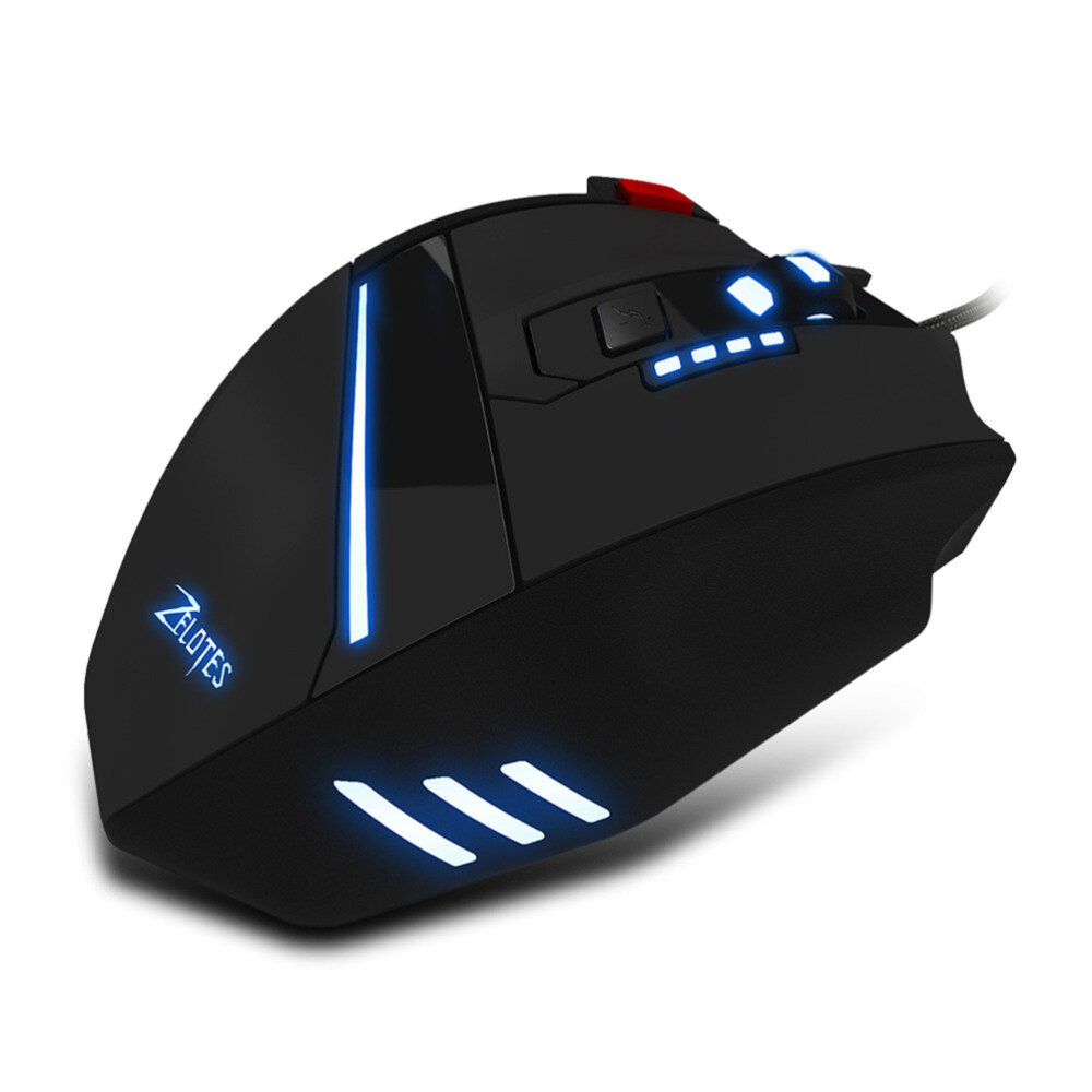 T-60 7200DPI Professional USB Wired Optical 7 Buttons Gaming Mouse