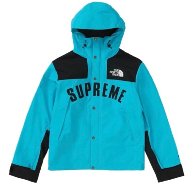Supreme x The North Face Arc Logo Mountain Parka Teal Size Large SS19