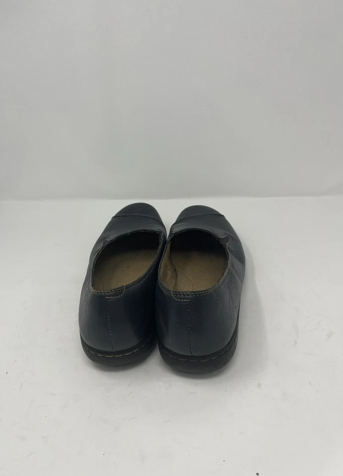 Zapatos Clarks Upper Leather Comfort para mujer Active Air talla 10 M azul marino Foto 3 de 4