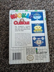 Kickle Cubicle Nintendo NES - Con Caja Y Funda Protectora