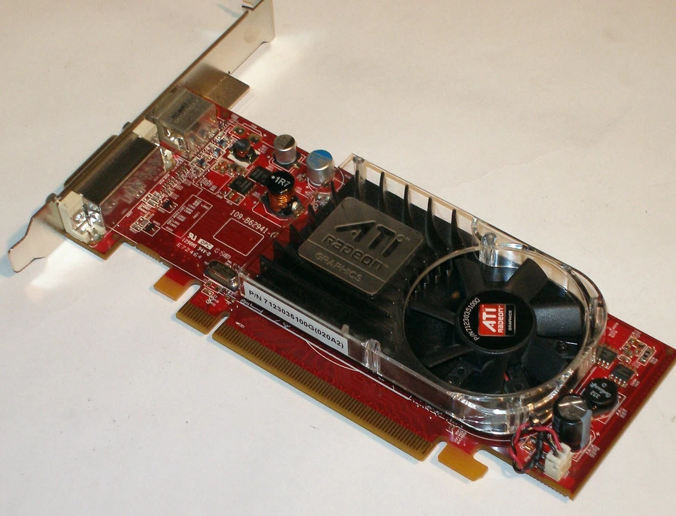 ATI Radeon HD 3450 Dell X398D PCI Express x16 Video Graphics Card 102B6291200 - Image 2 of 4