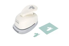 Bira Craft 5/8 inch Rabbit 2 Shape, Easter Punch, Lever Action Craft Punch 