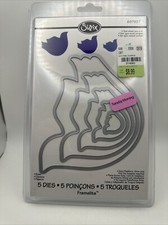Sizzix Frameless Birds 657937 5 Dies Size 5 1...