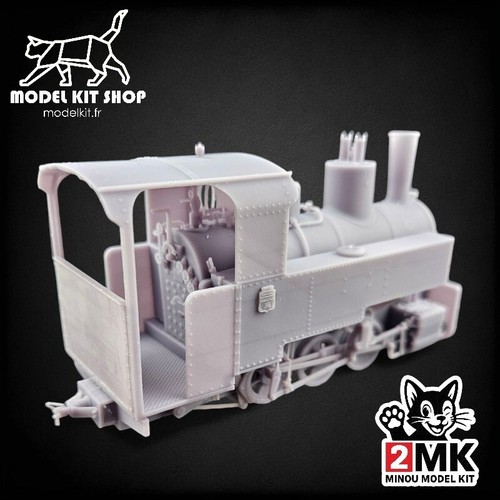 0 - 1:43.5 - Locomotive Decauville 030T by modelkit fr - Imagen 9 de 13