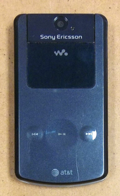 Sony Ericsson Walkman W518a - Gray and Silver ( AT&T ) Rare MP3