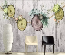 3D Wood Flower 11644NA Wallpaper Wall Mural Removable Self-adhesive Fay