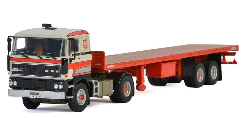 WSI - DAF 3600 ATI 4x2 con pianale BIALEK a 2 assi - 1/50 - WSI01-2893 - Immagine 2 di 4