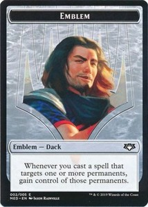 Emblem - Dack Fayden x1 - Ravnica Allegiance Mythic Edition - NM-Mint, English -