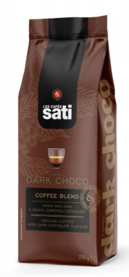 Sati DARK CHOCO Flavour Coffee Ground 250g / 8.8oz
