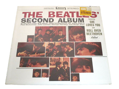 Beatles Second Album Sealed Vinyl Record LP USA 1964 Capitol 1st