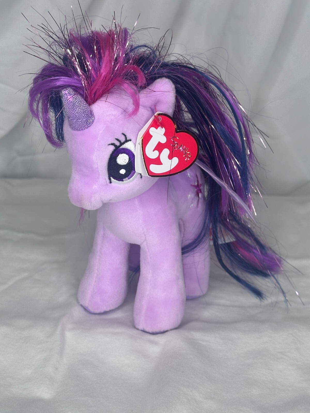 My Little Pony Twilight Sparkle Ty Beanie Plush Toy 2017 Hasbro W Tags  