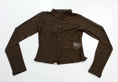 Collared Shirt JQ2 Chocolate Size 