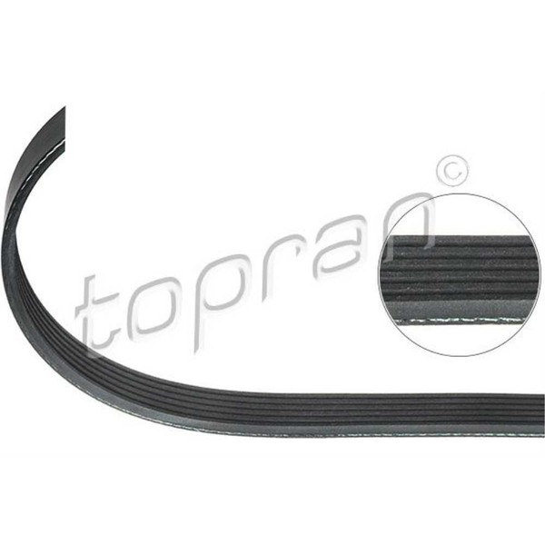 Topran Keilrippenriemen FüR BMW 3Er 325I 330I 325Xi 330Xi 323I 328I Opel Vectra-image