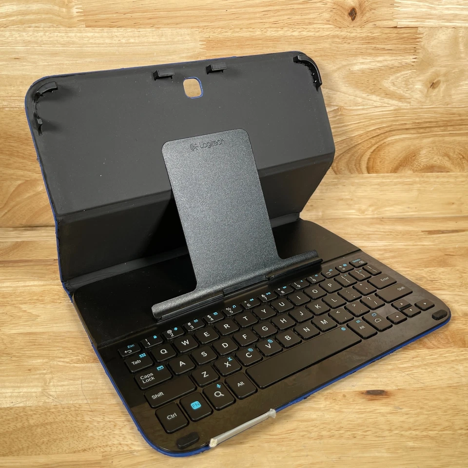 Logitech S410 Y-R0044 Negro Bluetooth Teclado Ultradelgado Folio/Funda Para iPad Air Foto 3 de 4
