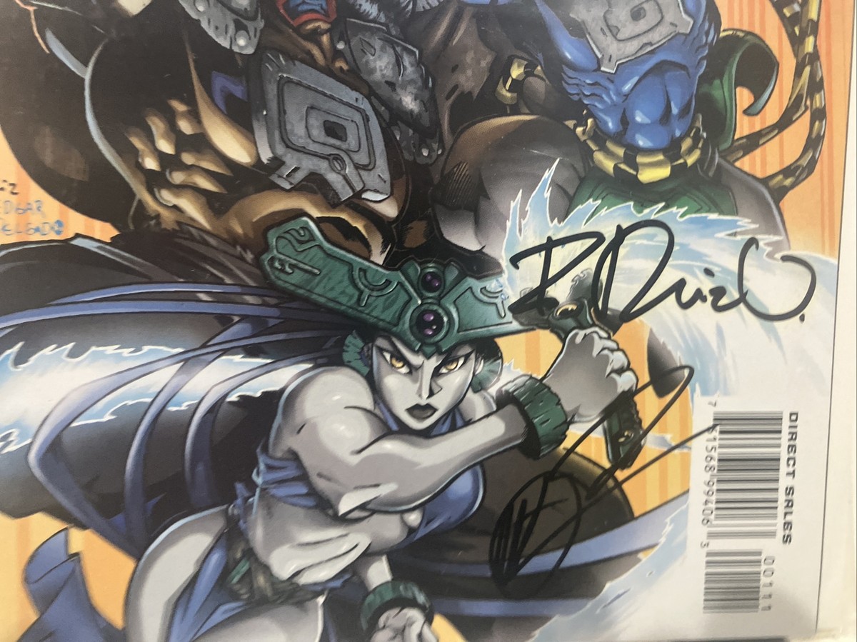 Battlegods Warriors Of The Chaak 1 Signed | eBay
