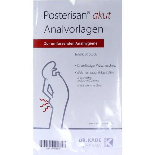 DR. KADE PHARMAZEUTISCHE FABRIK GMBH 3x ANALVORLAGEN 20 St PZN: 777160