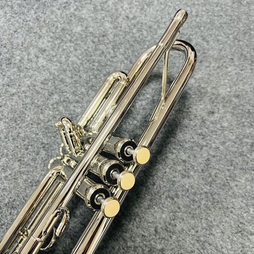 Brand New White Nickel Brass Trumpet Instrument Professional Brass Instrument - Picture 3 of 8